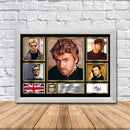 George Michael Limited Edition Signed Print 2