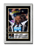 GEORGINIO WIJNALDUM (1) Limited Edition Football Player Signed Print - Football
