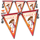 GIRLS BASKETBALL PARTY Bunting Premium Party Decorations  (Standard Bunting (14.8cm X 21cm))
