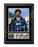 GIUSEPPE BERGOMI Limited Edition Football Player Signed Print - Football