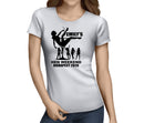 Glass Silhouette Black Custom Hen T-Shirt - Any Name - Party Tee