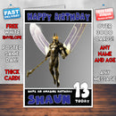 GODS OF EGYPT BM THEME INSPIRED Style PERSONALISED Kids Adult FUNNY Birthday Card