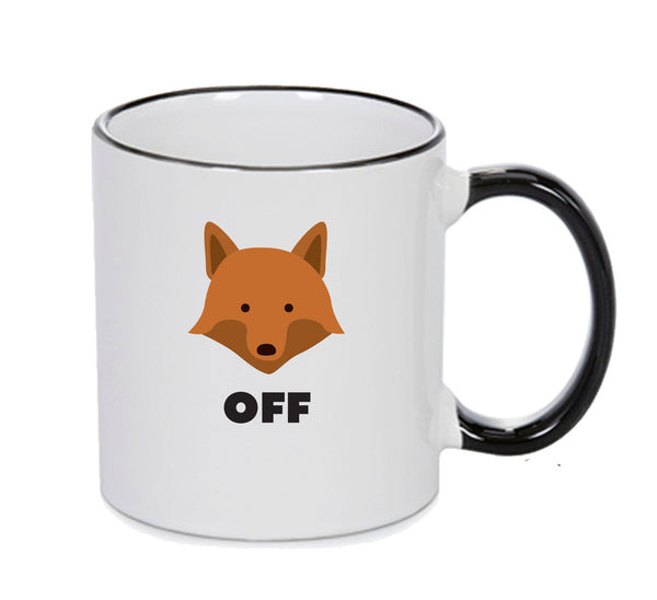 GO FOX OFF Mug Adult Mug Gift – printed mug product image 1