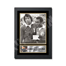 GORDON BANKS PELE 2 Limited Edition Football Player Signed Print - Football