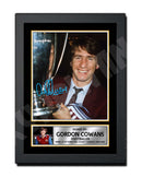 GORDON COWANS Limited Edition Football Player Signed Print - Football