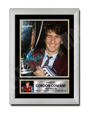 GORDON COWANS Limited Edition Football Player Signed Print - Football