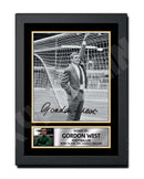 GORDON WEST Limited Edition Football Player Signed Print - Football