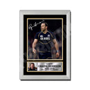 GRAEME MORRISON 2 Limited Edition Rugby Player Signed Print - Rugby