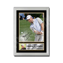 GRAEME McDOWELL 2 Limited Edition Golfer Signed Print - Golf