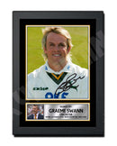 GRAEME SWANN Limited Edition Cricketer Signed Print - Cricket Player