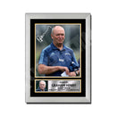 GRAHAM HENRY 2 Limited Edition Rugby Player Signed Print - Rugby