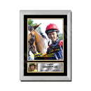 GRAHAM LEE Limited Edition Horse Racer Signed Print - Horse Racing