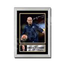 GREGOR TOWNSEND 2 Limited Edition Rugby Player Signed Print - Rugby