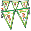 GRILS VOLLEYBALL Bunting Premium Party Decorations  (Standard Bunting (14.8cm X 21cm))