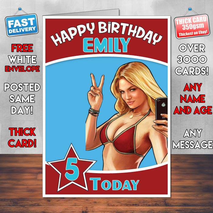 Personalised Birthday Card