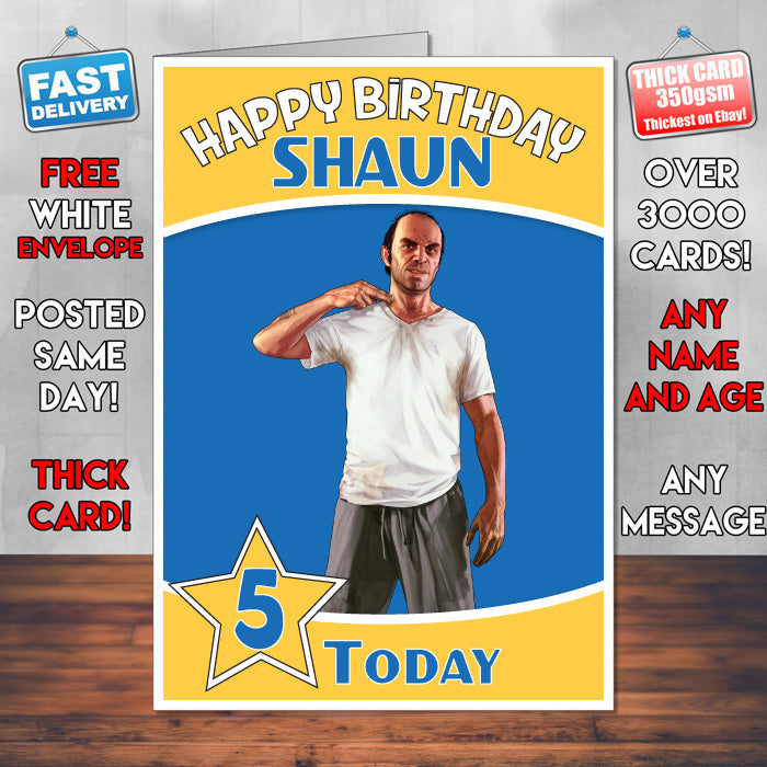 Personalised Birthday Card