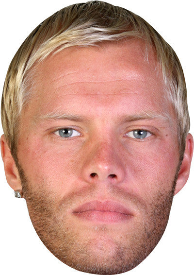 GUDJHONSEN Barcelona Footballer Celebrity Face Mask Fancy Dress Cardboard Costume Mask