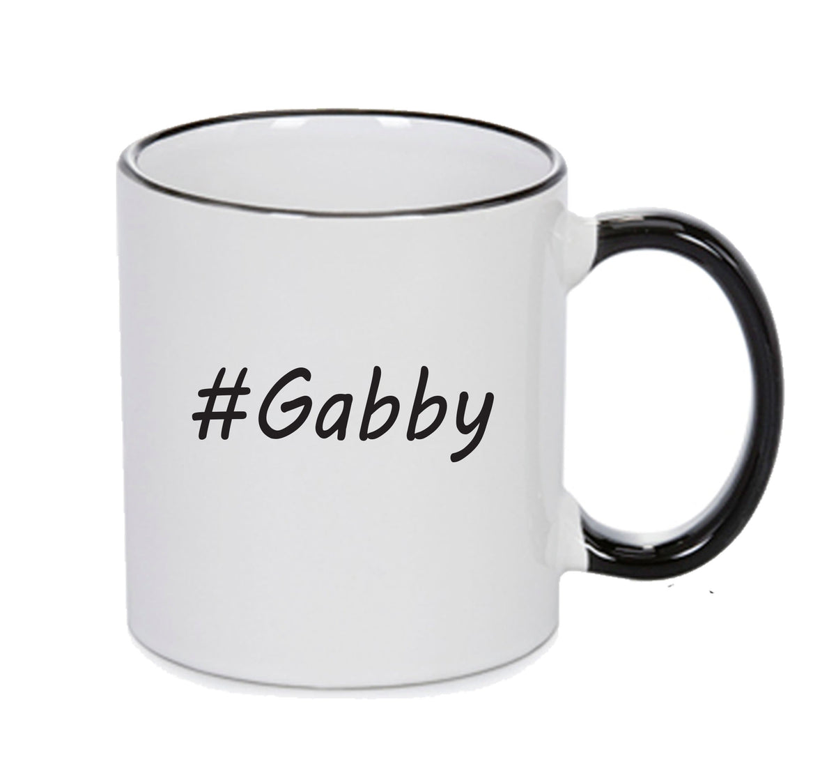 Personalised Your CUSTOM Name Gabby Printed Mug – printed mug product image 1