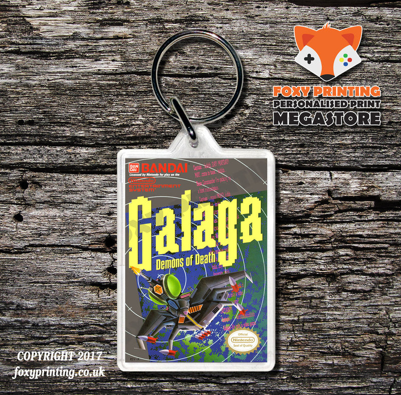 Fridaythe13th Retro NES Game Cover Art Gaming Keyring