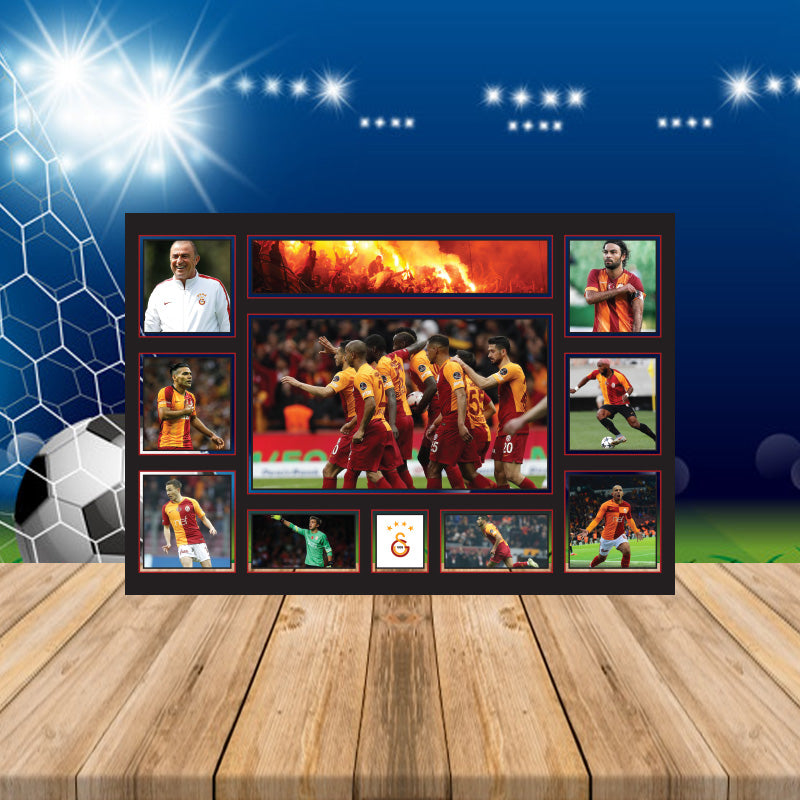 Galatasaray Football Team Printed Display Poster Gift