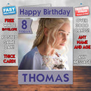 INSPIRED STYLE Game Of Thrones 03 Theme Style Personalised Kids Inspired Movie Birthday Card (SA)
