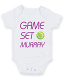 Game set Murray Printed Baby Grow Bodysuit Boy Girl Unisex Gift