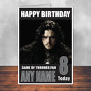 Game Of Thrones Design 15 THEME INSPIRED Style PERSONALISED Kids Adult FUNNY Birthday Card