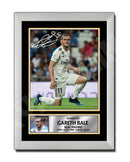 Gareth Bale 2 Limited Edition Football Player Signed Print - Football