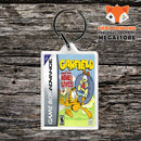Garfield And His Nine Lives Retro Gaming Keyring