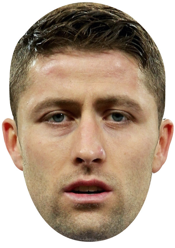 GARY CAHILL JB - Footballer Fancy Dress Cardboard Celebrity Party Face Mask