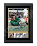 Gary Sprake Limited Edition Football Player Signed Print - Football