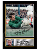 Gary Sprake Limited Edition Football Player Signed Print - Football