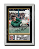 Gary Sprake Limited Edition Football Player Signed Print - Football
