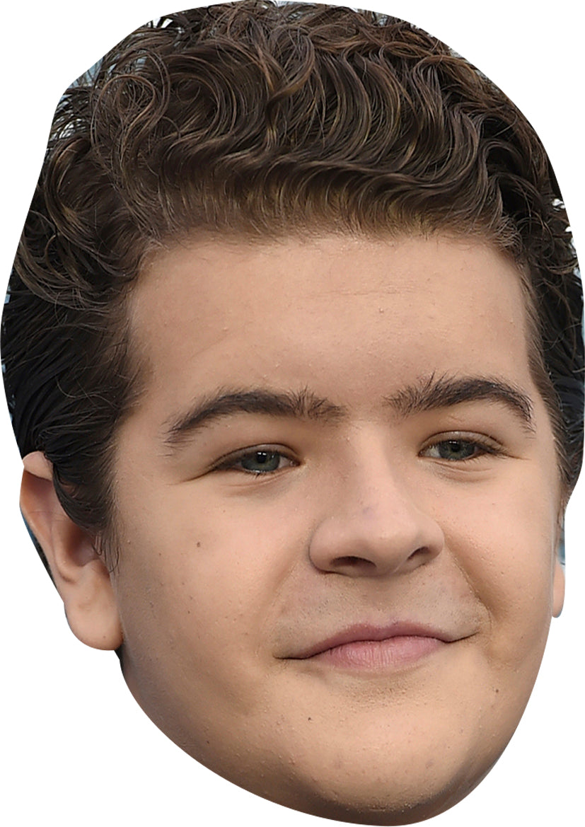Gaten Matarazzo Face Mask – Fancy Dress Cardboard Costume Mask