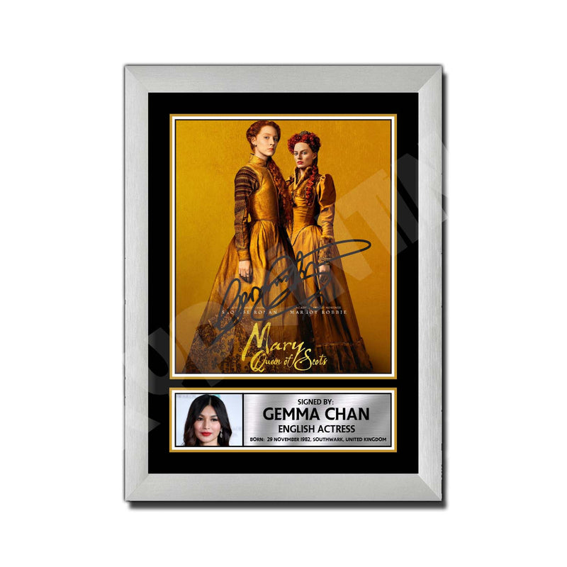 Gemma Chan 1 Limited Edition Movie Signed Print