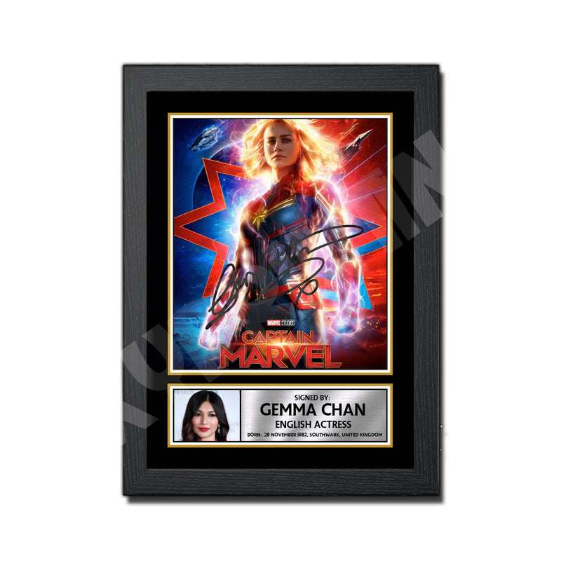 Gemma Chan 2 Limited Edition Movie Signed Print