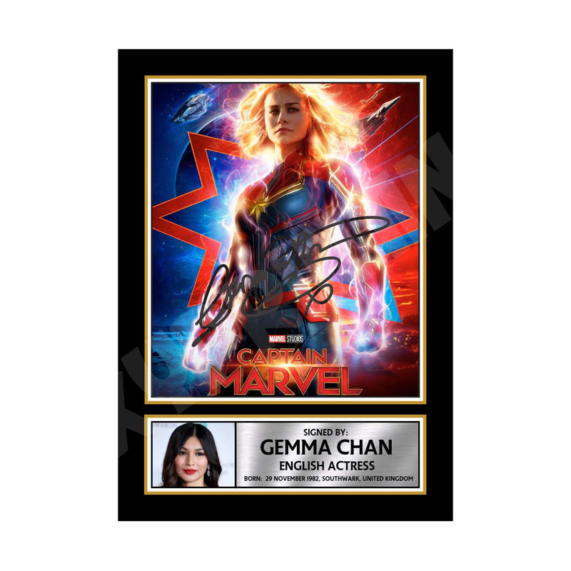 Gemma Chan 2 Limited Edition Movie Signed Print