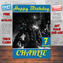 Genji Overwatch Inspired Style Game Kids Inspired Birthday Card (SA)