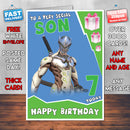 Personalised Birthday Card