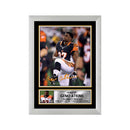 Geno Atkins Limited Edition Football Signed Print - American Footballer