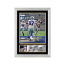 Geoff Swaim 2 Limited Edition Football Signed Print - American Footballer