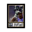 George Iloka Limited Edition Football Signed Print - American Footballer