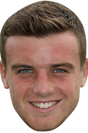 George Ford Rugby 2016 Celebrity Face Mask Fancy Dress Cardboard Costume Mask