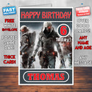 Personalised Ghost Recon 2 Inspired Style Game Kids Inspired Birthday Card (SA)