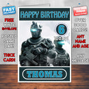 Personalised Ghost Recon Tom Clancys 1 Inspired Style Game Kids Inspired Birthday Card (SA)