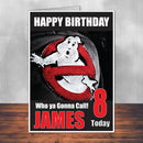 Ghostbusters 2016 Design 1 THEME INSPIRED Style PERSONALISED Kids Adult FUNNY Birthday Card