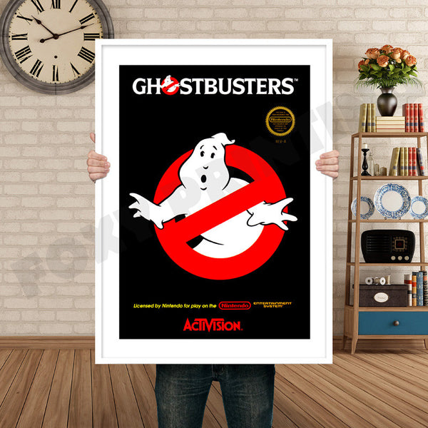 Ghostbusters Retro Game Inspired Theme Nintendo NES Gaming