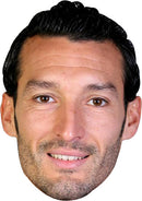 Gianluca Zambrotta Barcelona Footballer Celebrity Face Mask Fancy Dress Cardboard Costume Mask