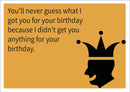 Gift For Your Birthday INSPIRED Adult Personalised Birthday Card Birthday Card