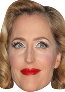 Gillian Anderson MH Celebrity Face Mask Fancy Dress Cardboard Costume Mask